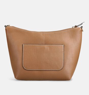 Crinkles Crossbody tassen Zwart/Bruin