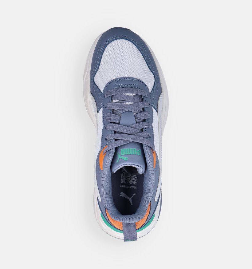 Puma Trinity 2 LT Jr Grijze Sneakers voor jongens, meisjes (366644) - geschikt voor steunzolen