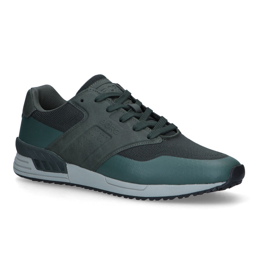 Björn Borg Chaussures à lacets en Vert kaki pour hommes (328464)