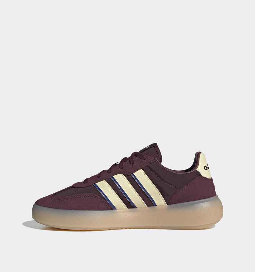adidas Barreda Baskets sportives en Bordeaux pour femmes (359432) - pour semelles orthopédiques
