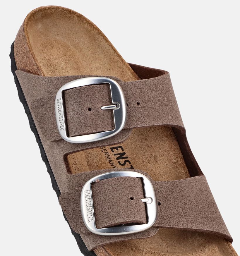 Birkenstock Arizona Big Buckle Bruine Slippers voor dames (369533)