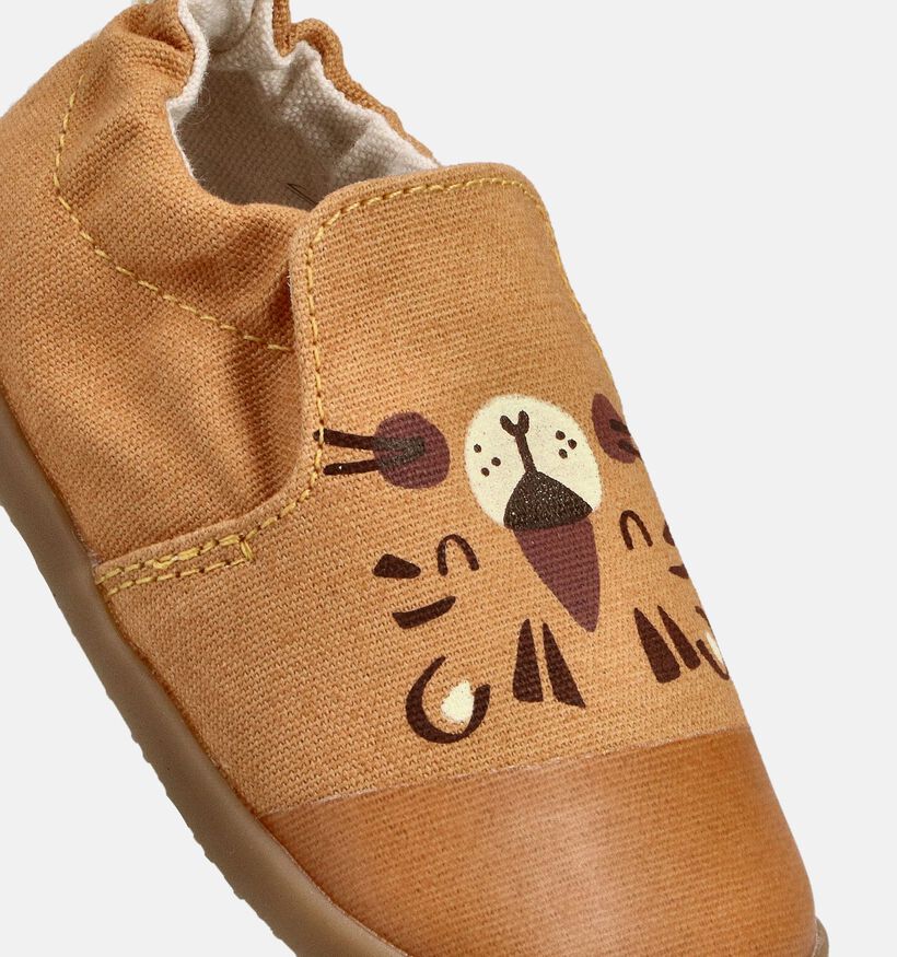 Bobux Cosy Leo Chaussons pour bébé en Cognac pour filles, garçons (362159)