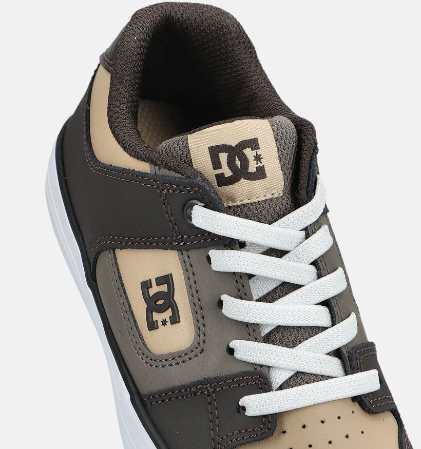 DC Shoes Pure Elastic Baskets basses en Brun pour filles, gar&ccedil;ons (376205)