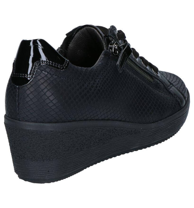 Gabor OptiFit Chaussures basses en Noir en cuir (260233)