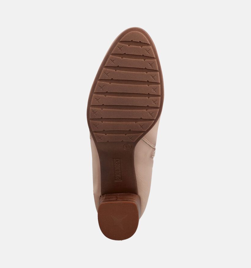 Pikolinos Calafat Beige Enkellaarzen met Hak voor dames (379207)