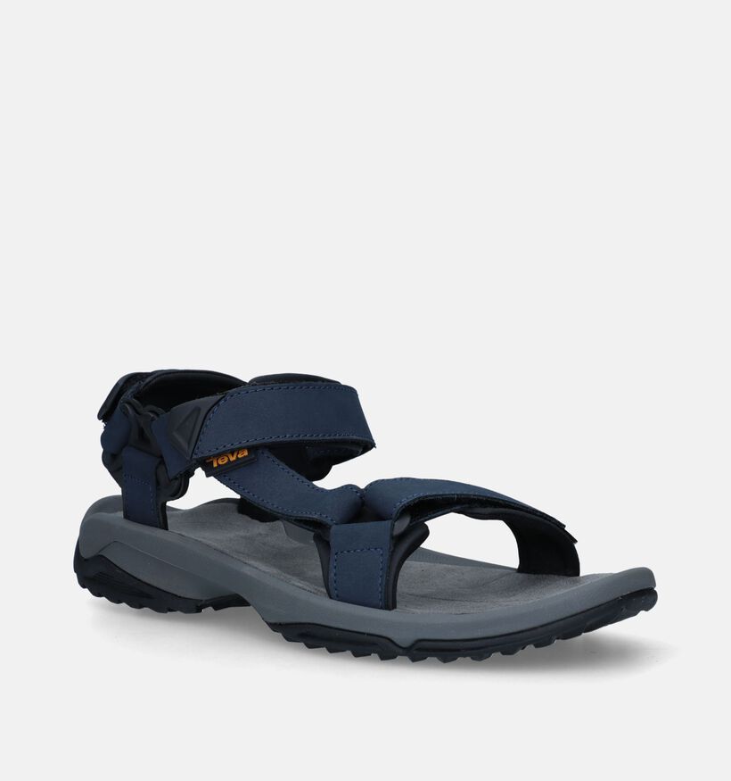 Teva Terra FI Lite Leather Sandales de marche en Cognac pour hommes (354634)