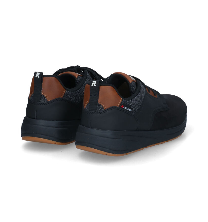 R-Evolution Chaussures confort en Noir pour hommes (317029) - pour semelles orthopédiques