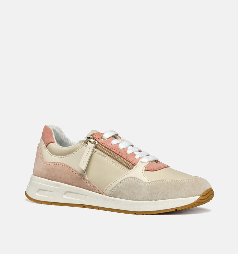 Geox Bulmya Roze Sneakers voor dames (353779) - geschikt voor steunzolen
