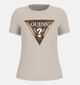 Guess Donkerbeige T-shirt voor dames (364383)