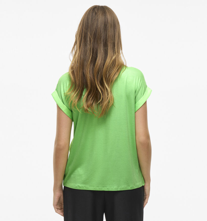 Vila Ellette T-shirt en Vert pour femmes (357353)