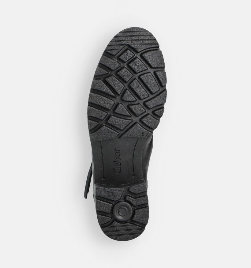Gabor Boots à lacets en Noir pour femmes (363407) - pour semelles orthopédiques