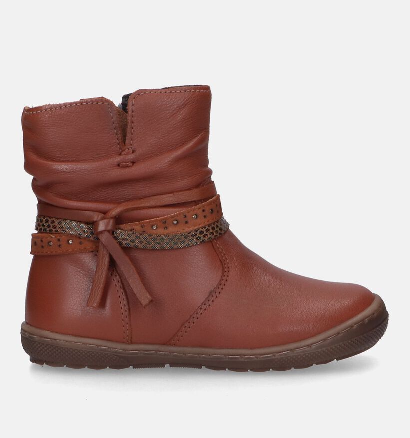 Kipling Bella Bottes courtes en Cognac pour filles (332011) - pour semelles orthopédiques