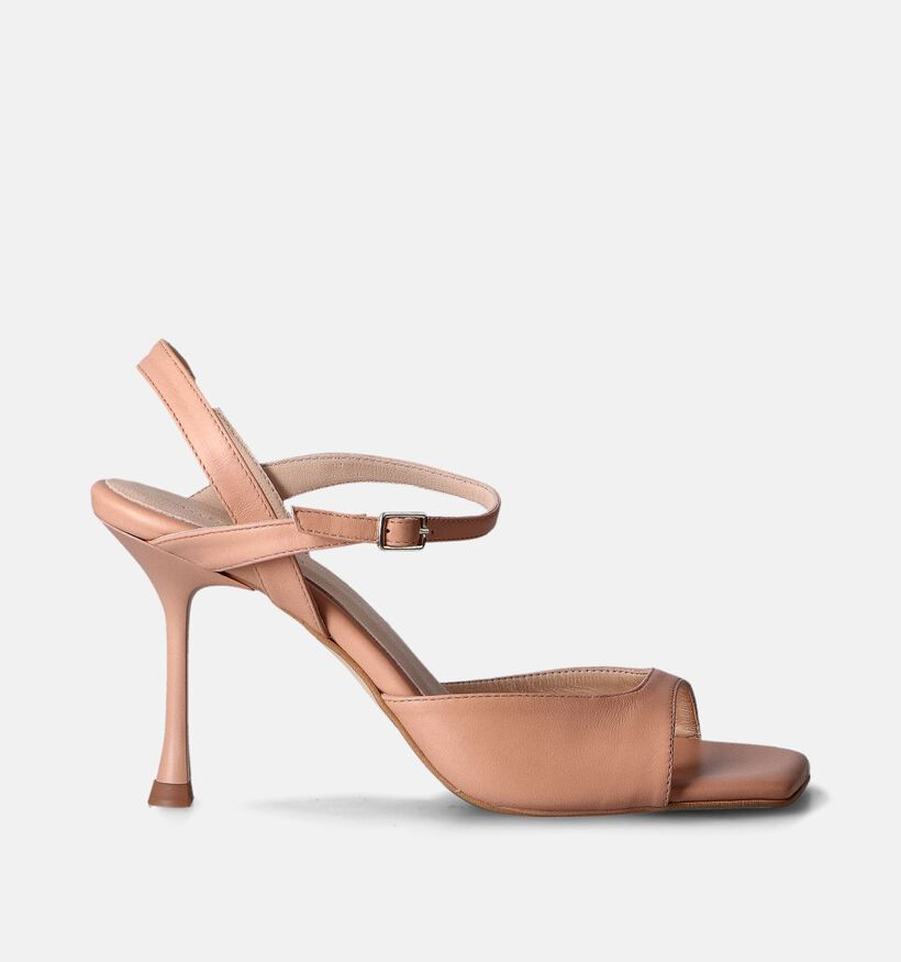 March23 Jada Sandales talon en Rose pour femmes (355963)