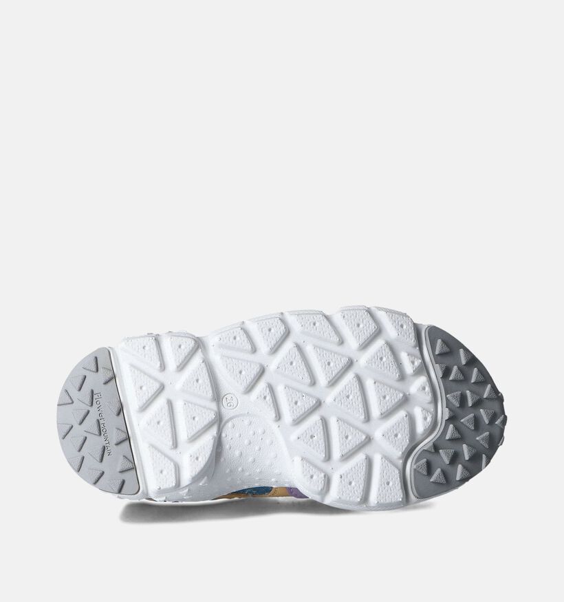 Naturino x Flower Mountain Yamano 3 Sneakers Blauw voor meisjes (357541) - geschikt voor steunzolen