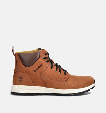Boots à lacets cognac