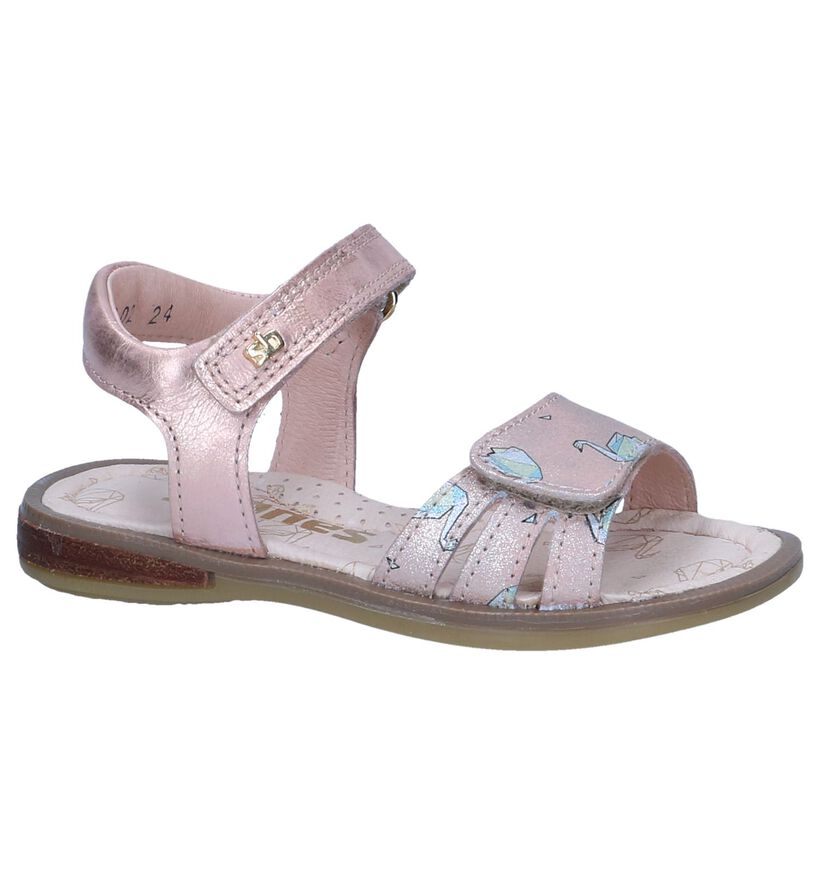 Roze Sandalen STONES and BONES Zefia in leer (239897)