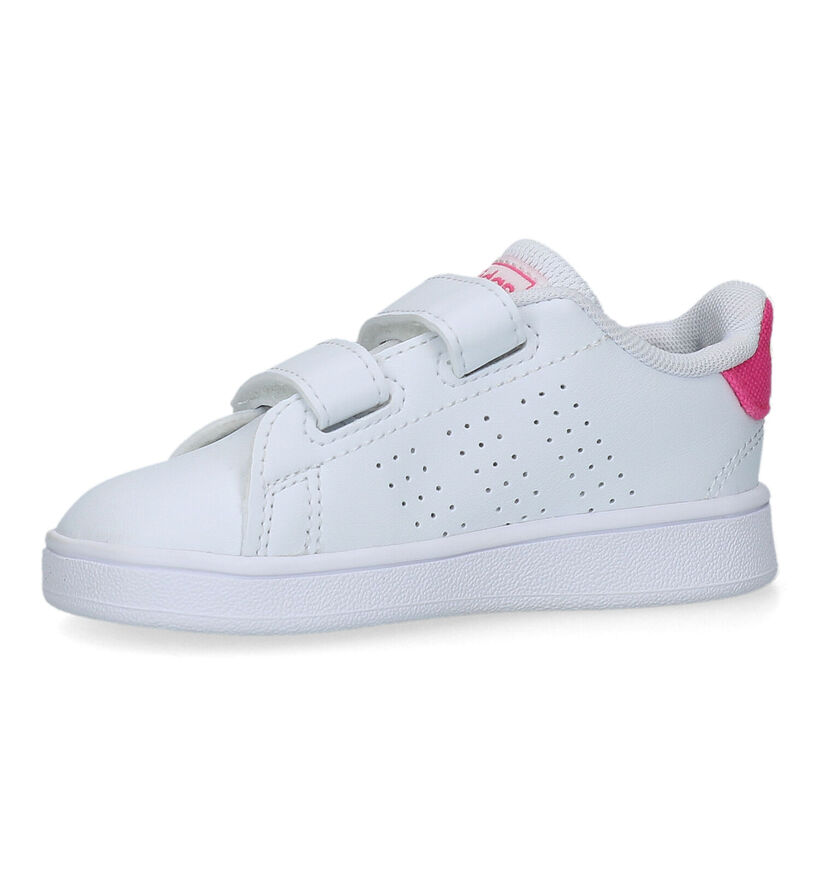 adidas Advantage CF Witte Sneakers voor meisjes (326891) - geschikt voor steunzolen