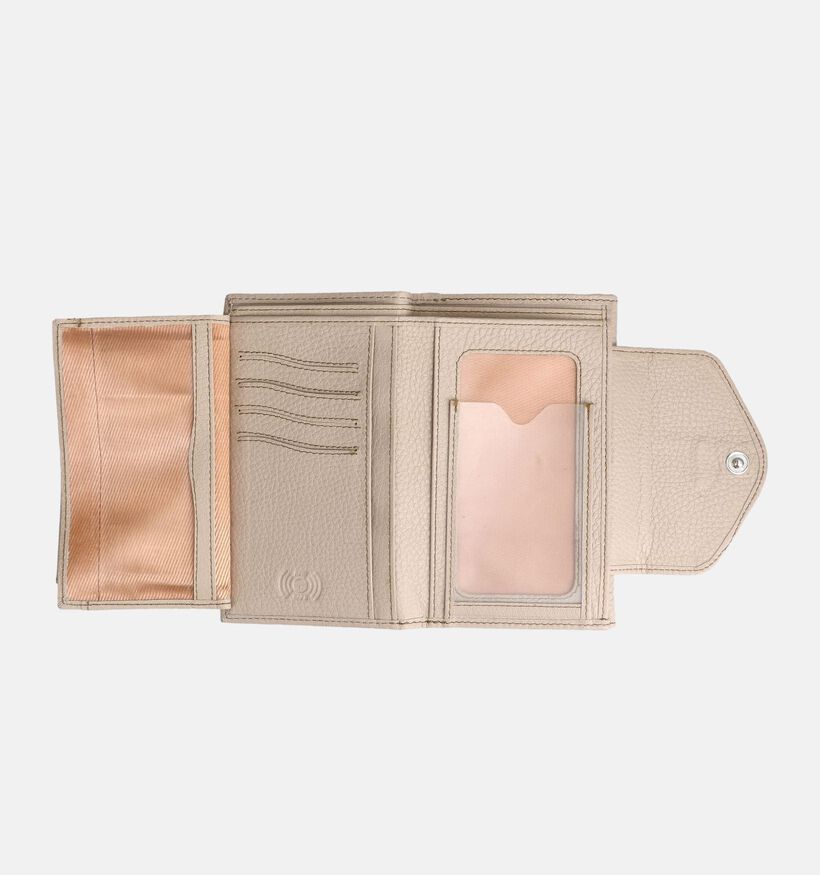 Crinkles Beige Portemonnee voor dames (373880)
