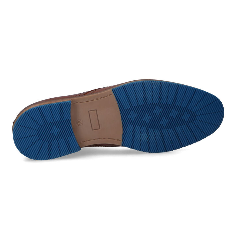 Bullboxer Chaussures classiques en Cognac pour hommes (334270) - pour semelles orthopédiques