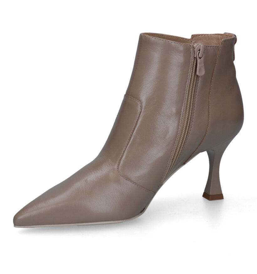 NeroGiardini Beige Enkellaarzen voor dames (314387)