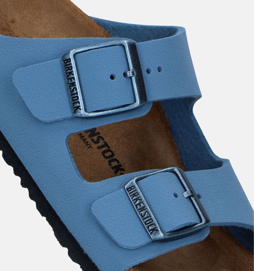 Birkenstock Arizona Blauwe Slippers voor jongens (338070)