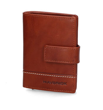 Porte-carte cognac