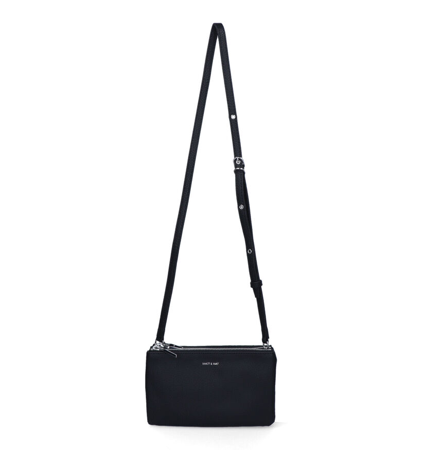 Matt & Nat Triplet Sac porté croisé en Noir en simili cuir (327640)