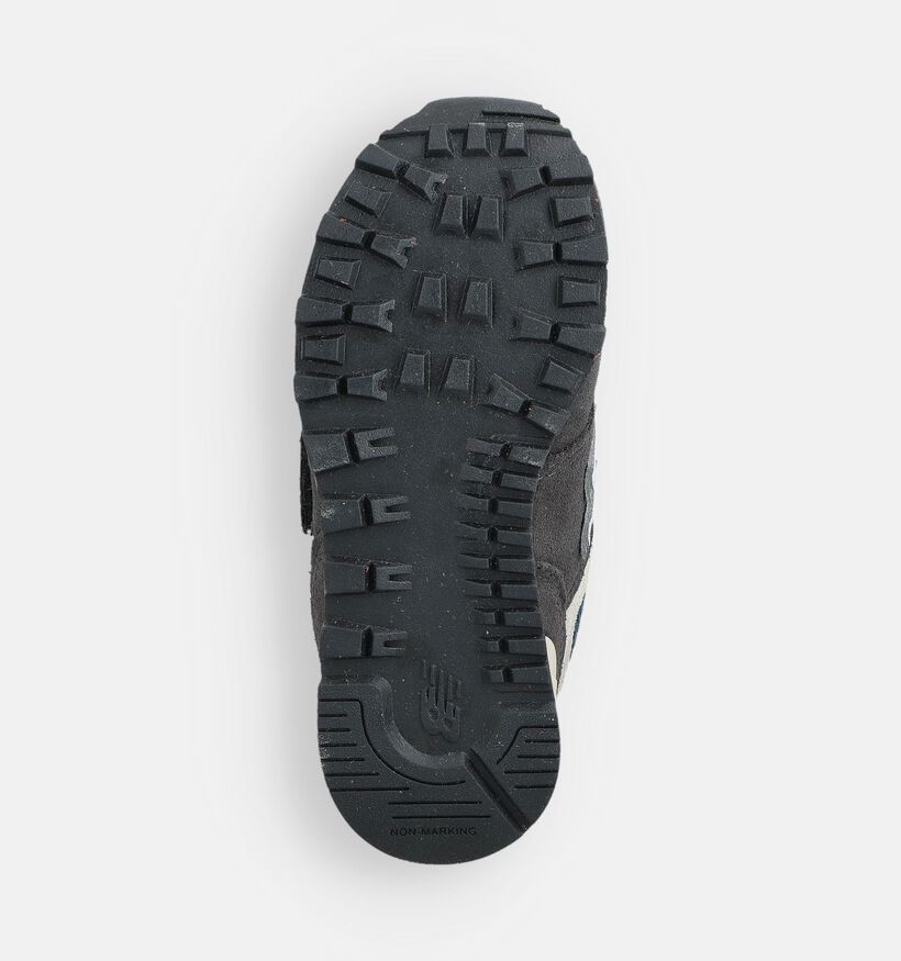 New Balance Grijze/Zwarte Sneakers voor meisjes, jongens (358711) - geschikt voor steunzolen