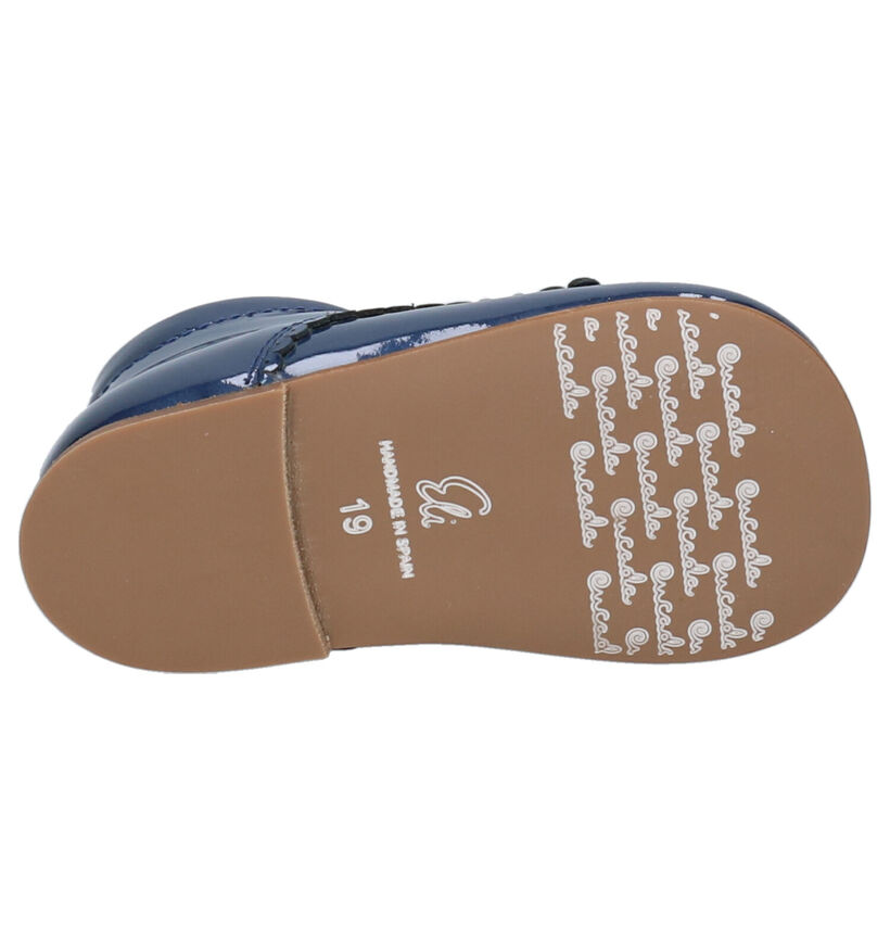 Eli Chaussures pour bébé  en Bleu foncé en cuir verni (260862)