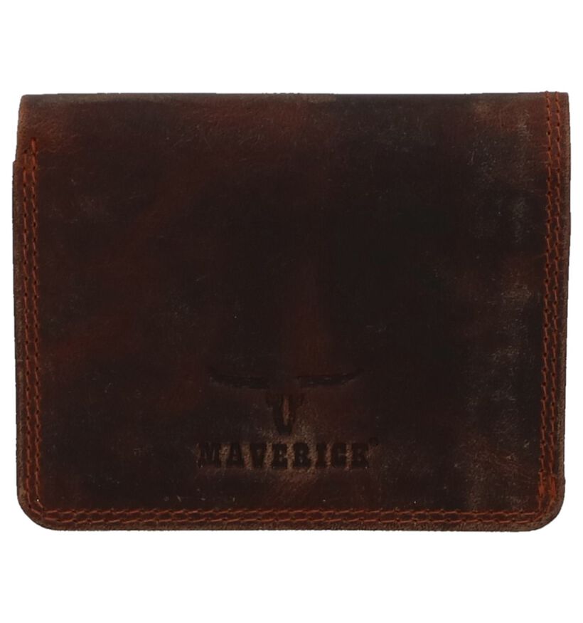 Maverick Porte-monnaie en Cognac en cuir (252754)