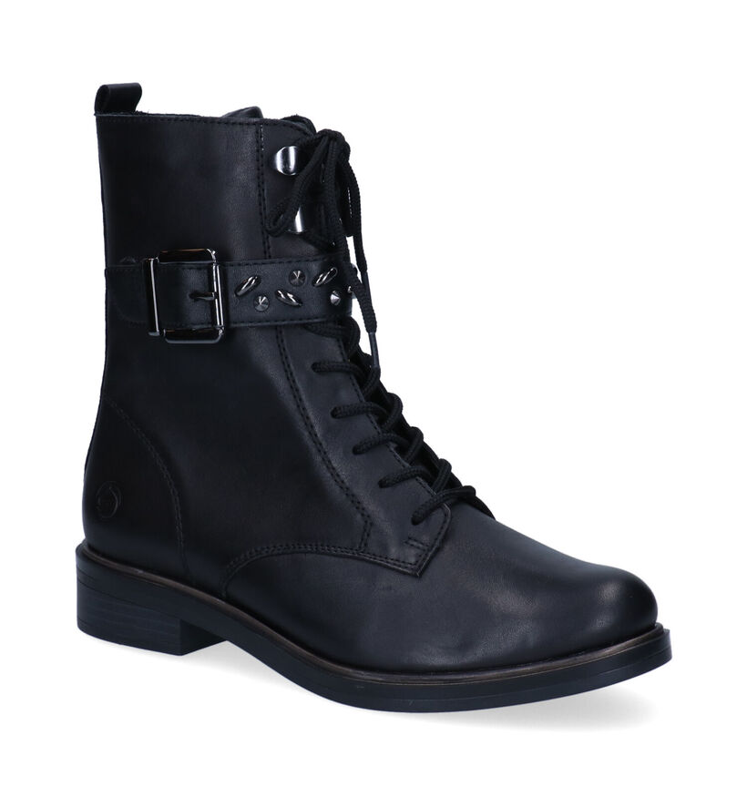 Remonte Zwarte Bottines voor dames (298057) - geschikt voor steunzolen