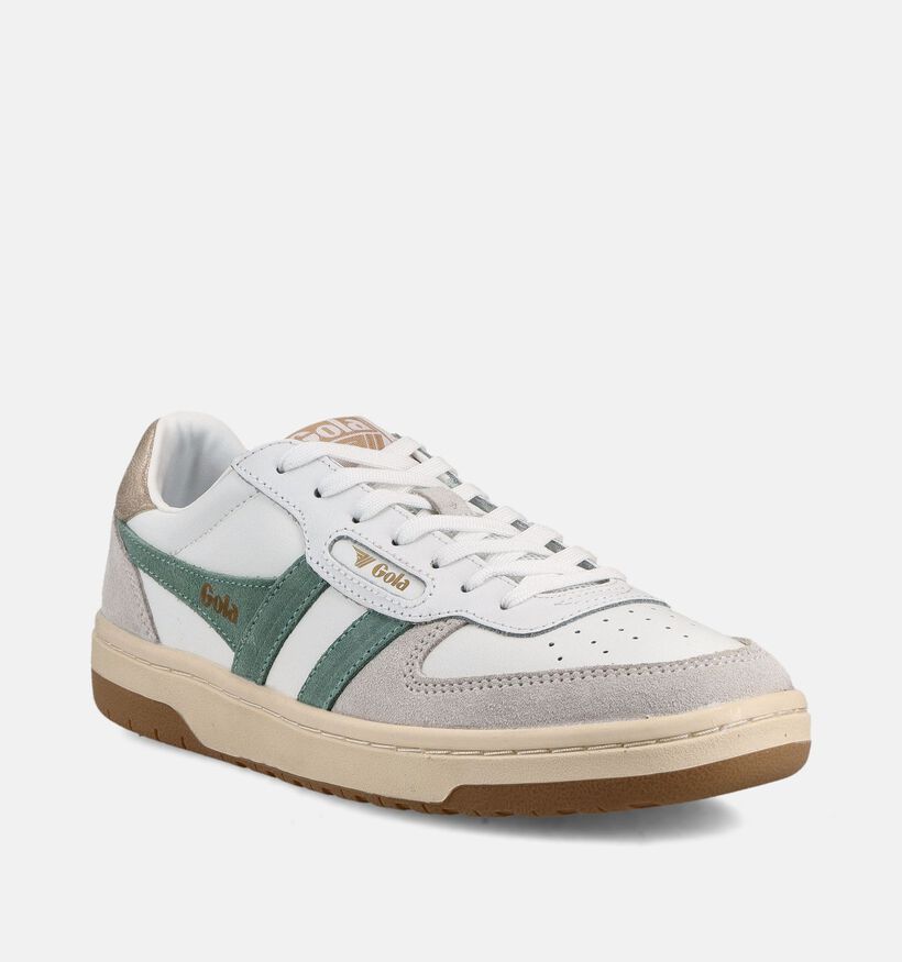 Gola Witte Veterschoenen voor dames (368316) - geschikt voor steunzolen