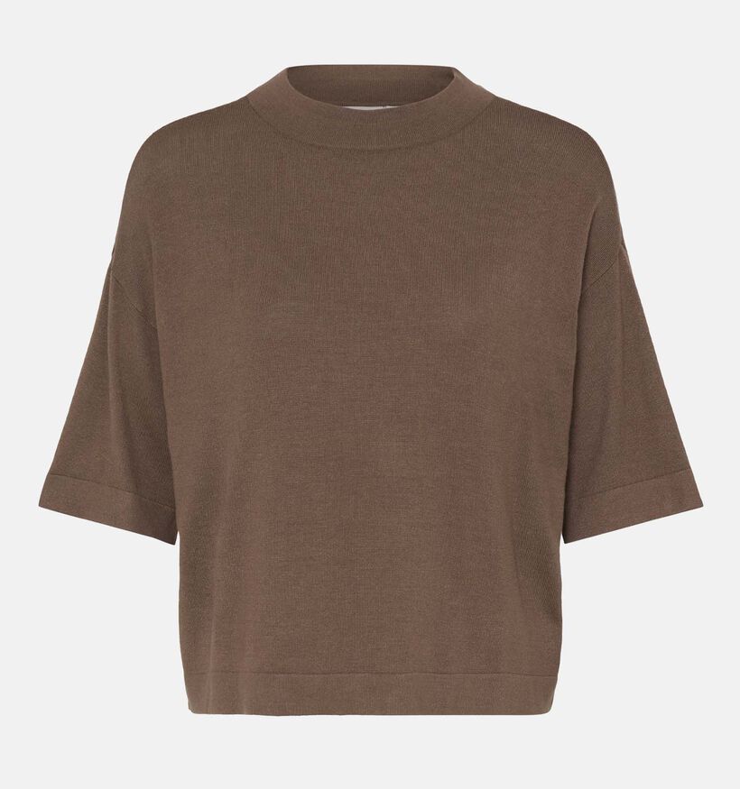 Fransa Mary Bruine Trui voor dames (377881)