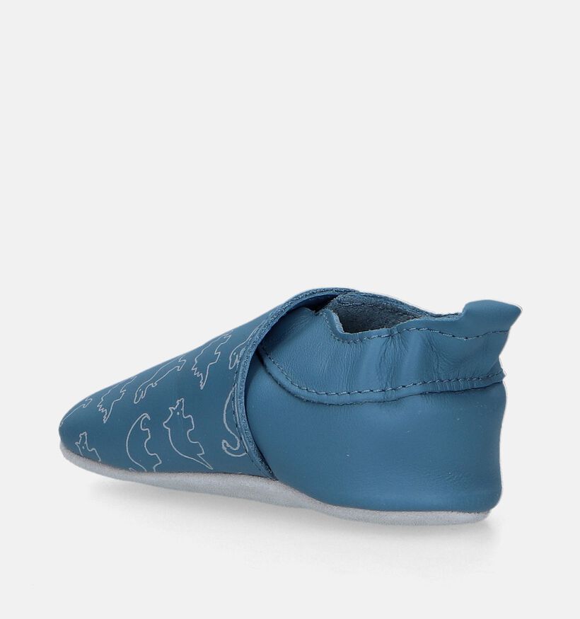 Bobux Dino Chaussons pour bébé en Bleu pour garçons (294784)