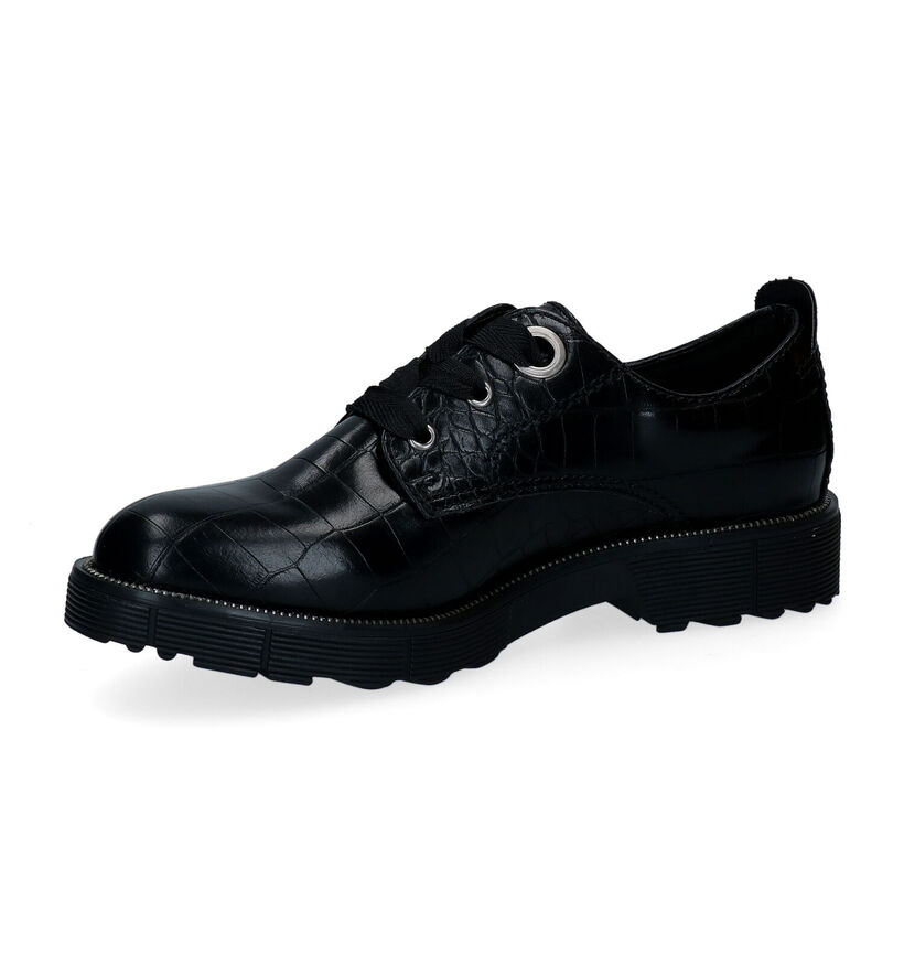 Signatur Chaussures à lacets en Noir pour femmes (295799)