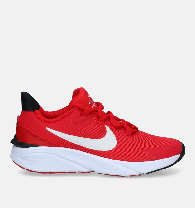 Nike Star Runner 4NN GS Baskets en Rouge pour filles, garçons (332193)