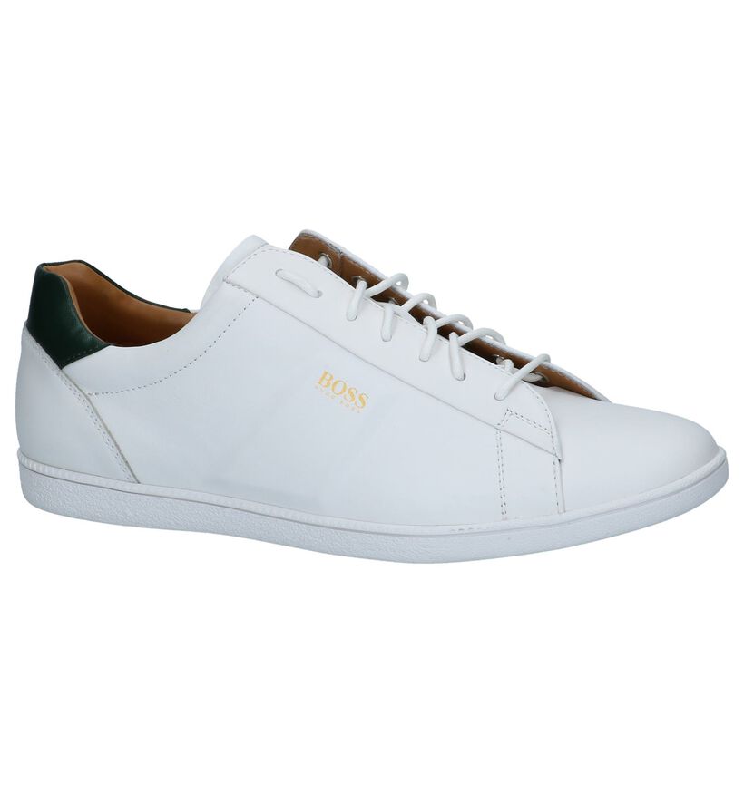 Witte Casual Veterschoenen Hugo Boss Rumba Tenn in kunstleer (237088)