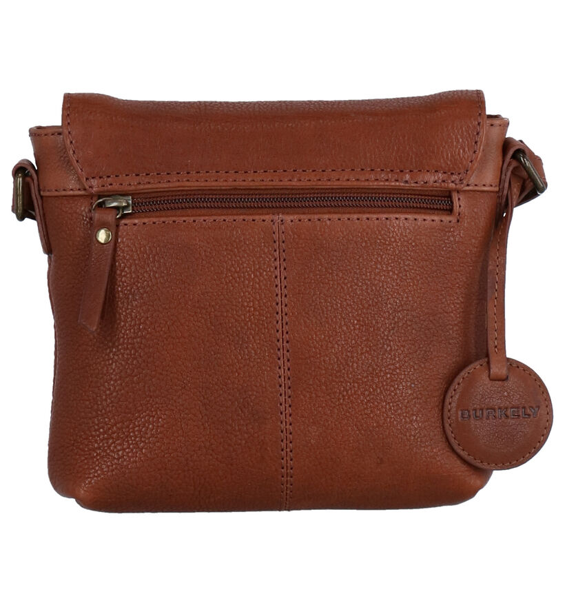 Burkely Ranger Zwarte Crossbody Tas in leer (292556)