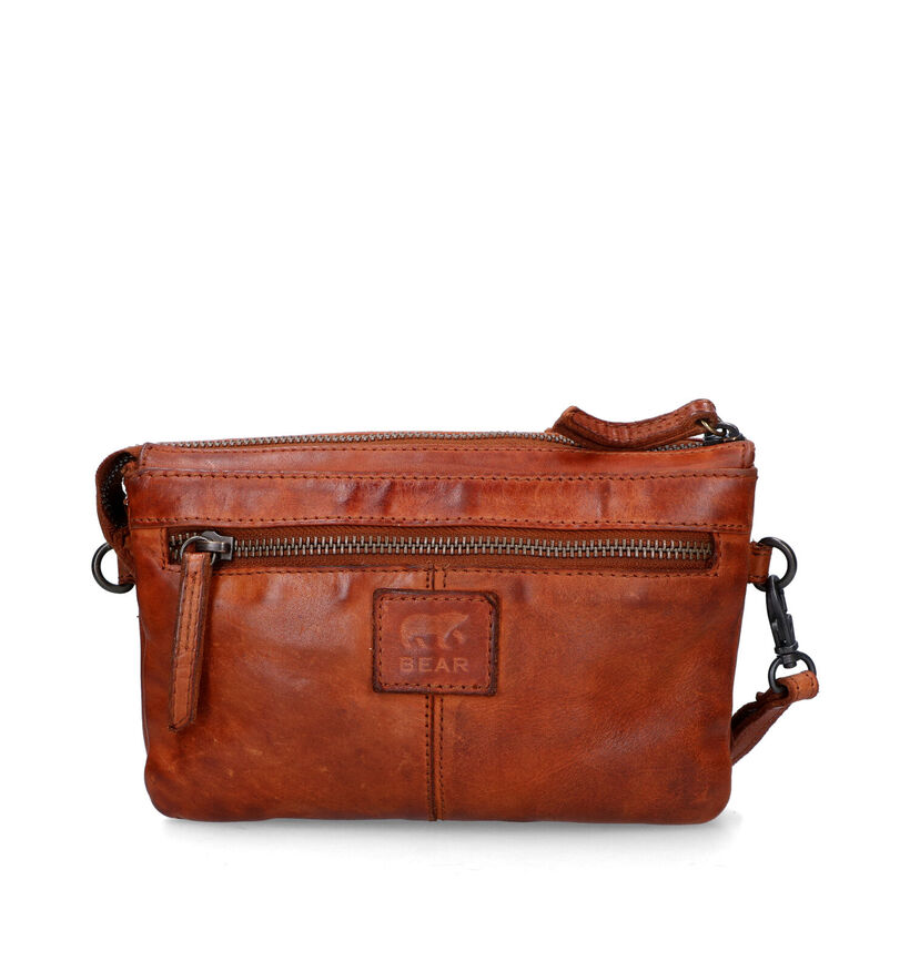 Bear Design Cognac Crossbody Tas voor dames (329773)