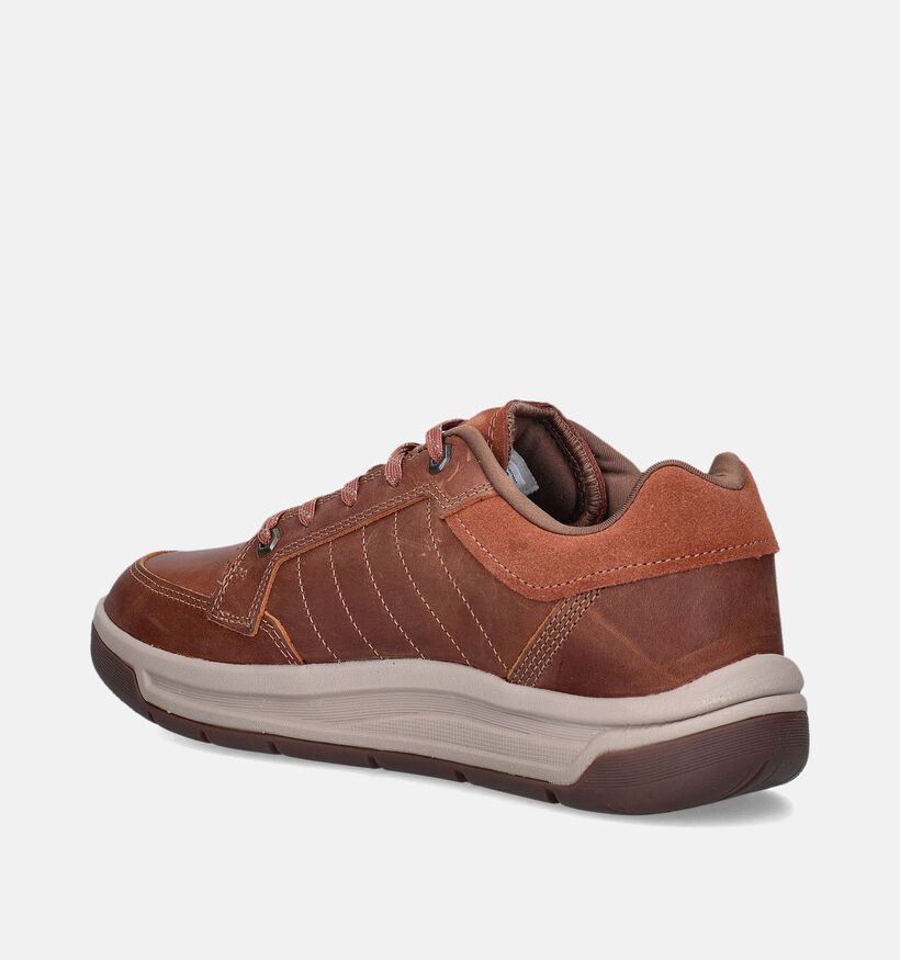 Caterpillar Apa Cush Bruine Veterschoenen voor heren (346387) - geschikt voor steunzolen