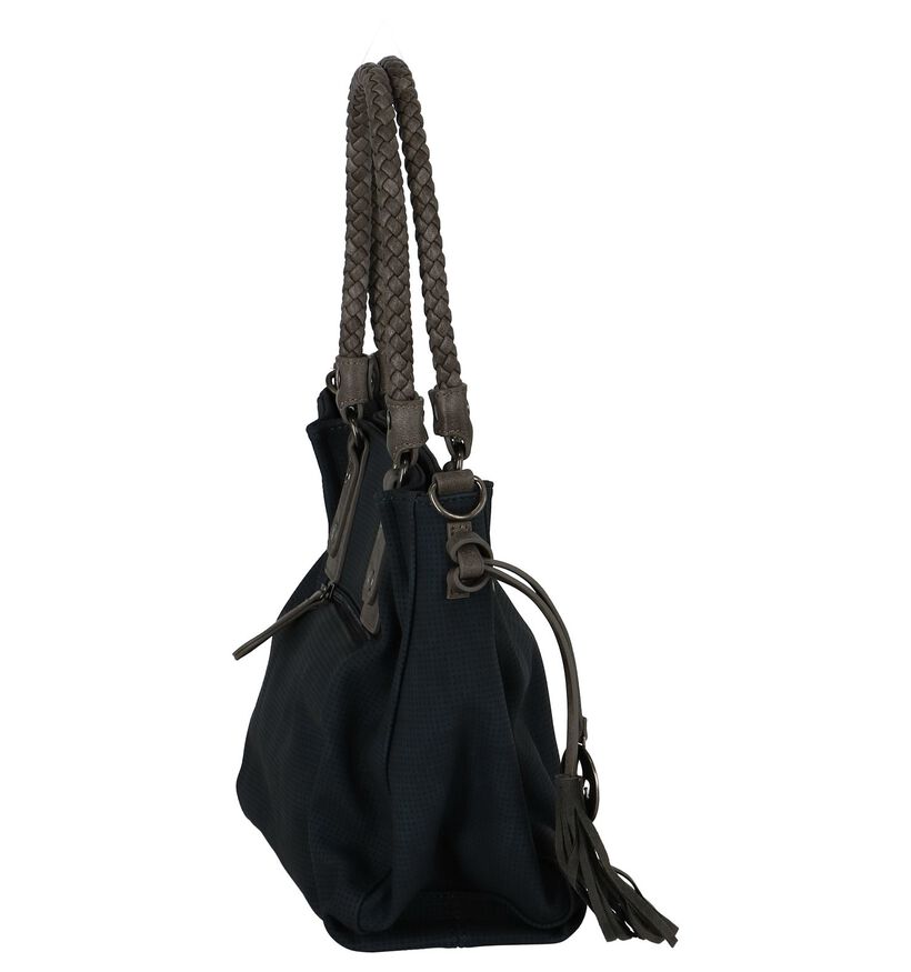 Donkerblauwe Handtas met Afneembare Riem Rieker in imitatieleer (230072)