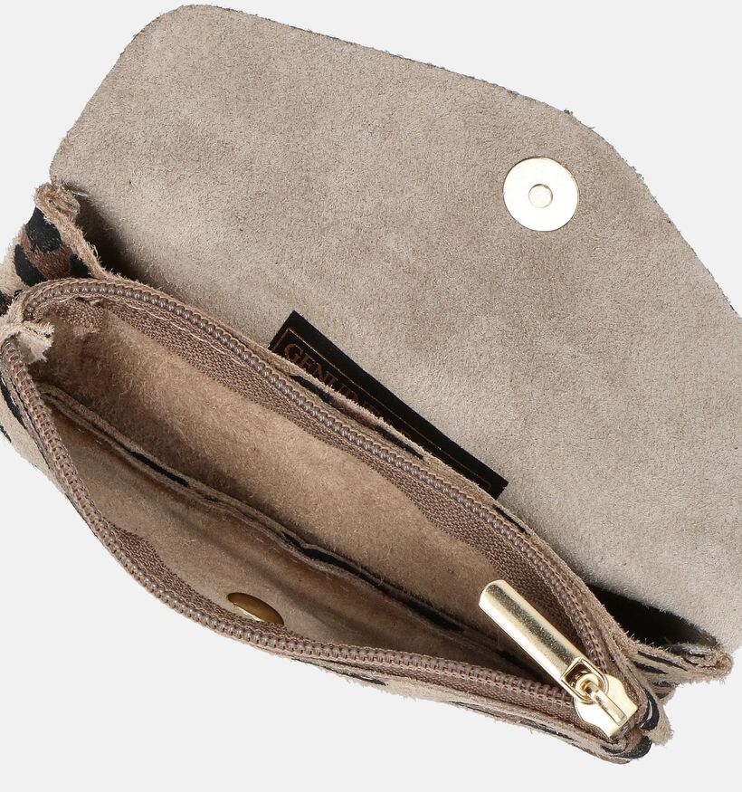 Via Limone Beige Overslagportemonnee voor dames (360537)
