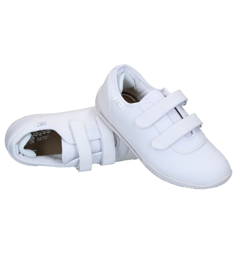 Deto Chaussures de sport en Blanc pour filles, garçons (293536) - pour semelles orthopédiques