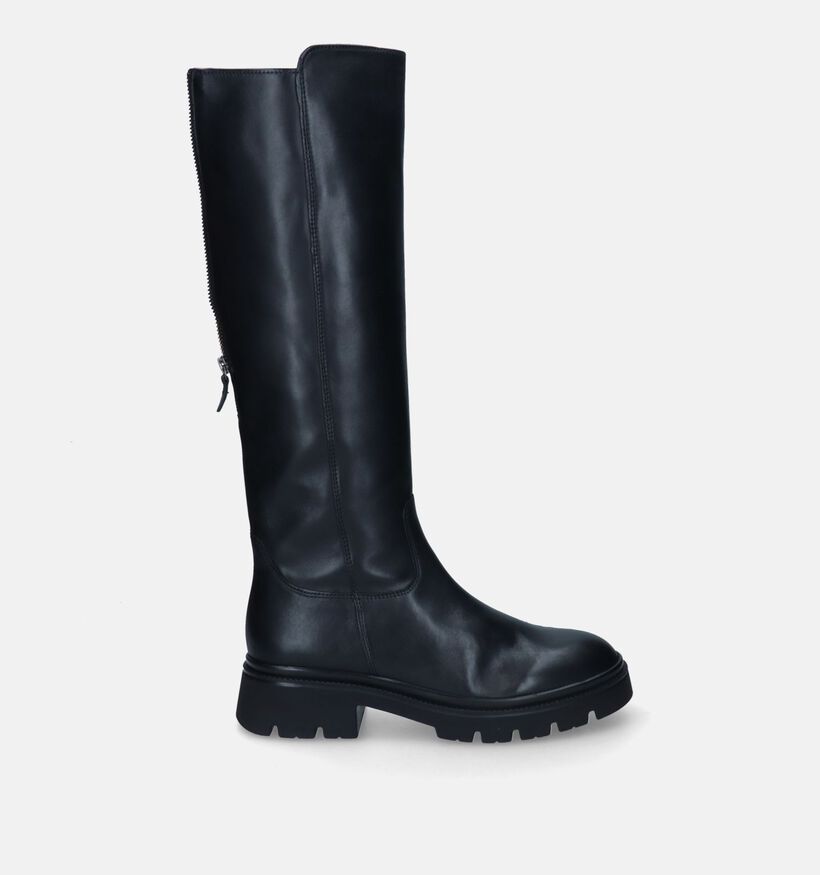 Gabor Zwarte Lange laarzen voor dames (332506) - geschikt voor steunzolen