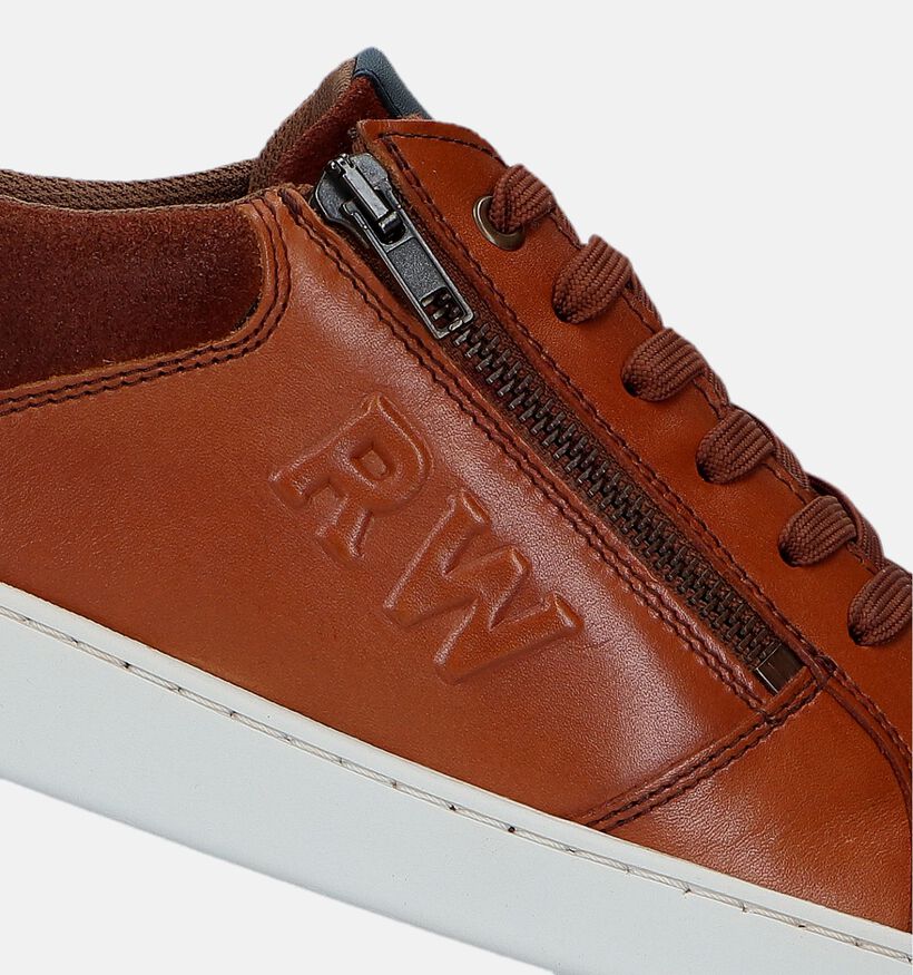 River Woods Pepijn Cognac Veterschoenen voor heren (340904) - geschikt voor steunzolen