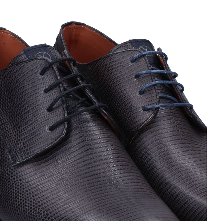 Ambiorix Dario Grijze Veterschoenen in leer (324843)