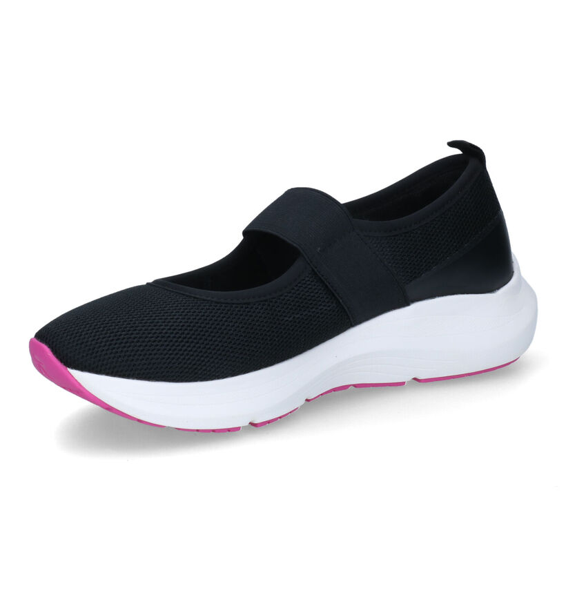 Rieker R-Evolution Zwarte Slip-on Sneakers voor dames (310174) - geschikt voor steunzolen