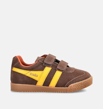 Gola Harrier Low Baskets dark brown/sun/moody orange