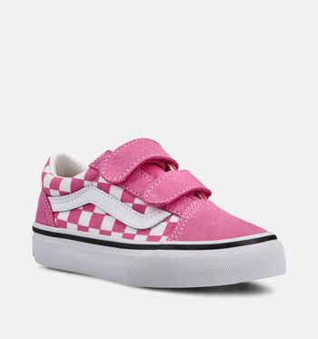 Vans Checkerboard Low Baskets Floral Black/Black/ Leopard/COLOR THEORY CHECKERBOARD Bright Azure/COLOR THEORY CHECKERBOARD Pink Fizz