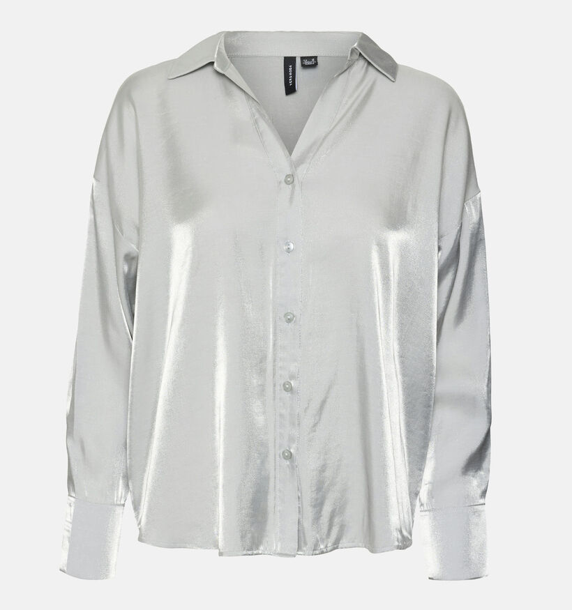 Vero Moda Queeny Chemise en Argent pour femmes (349060)